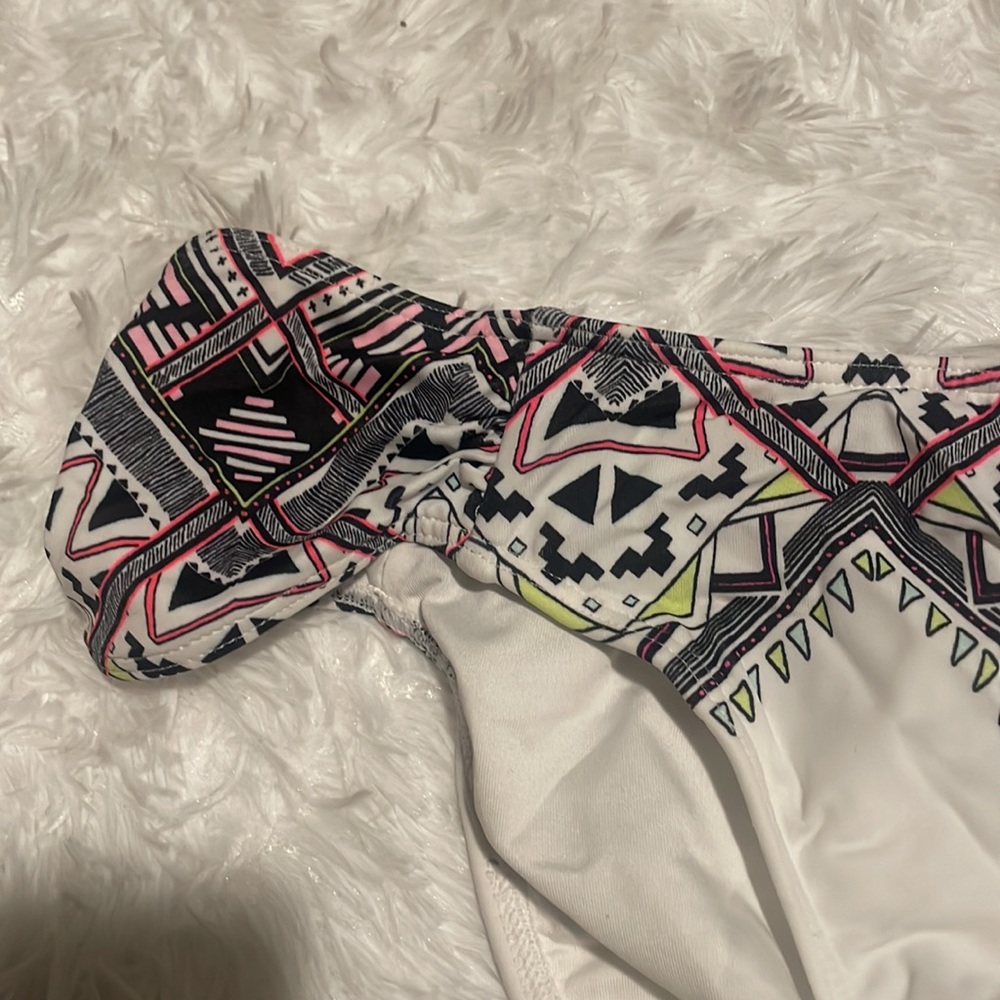 Like new VS Pink Aztec print swim bottoms! - Picture 2 of 4